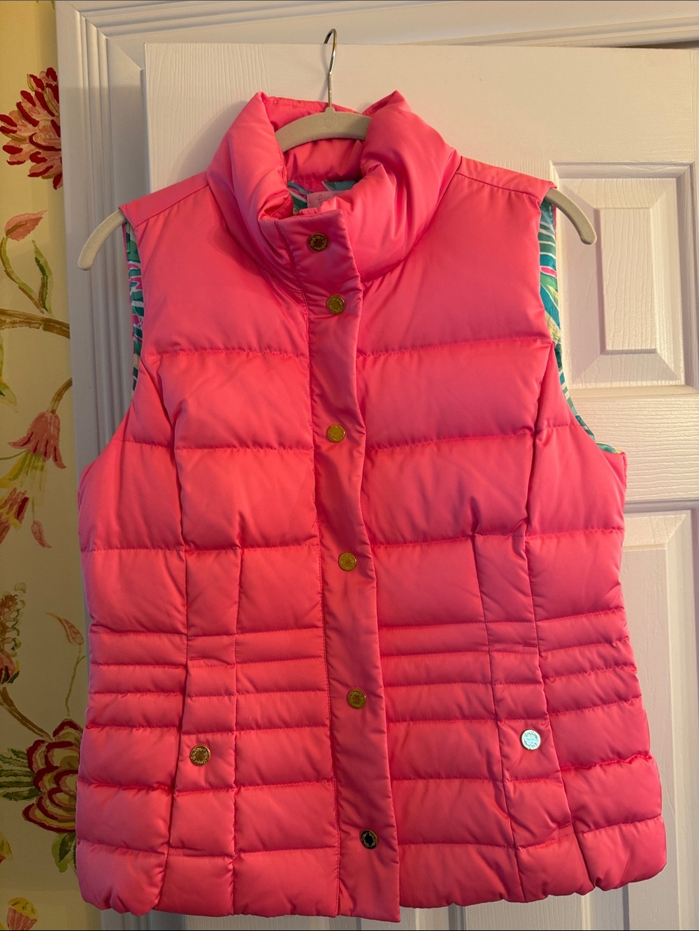 Lilly Pulitzer Puffer Vest Size M